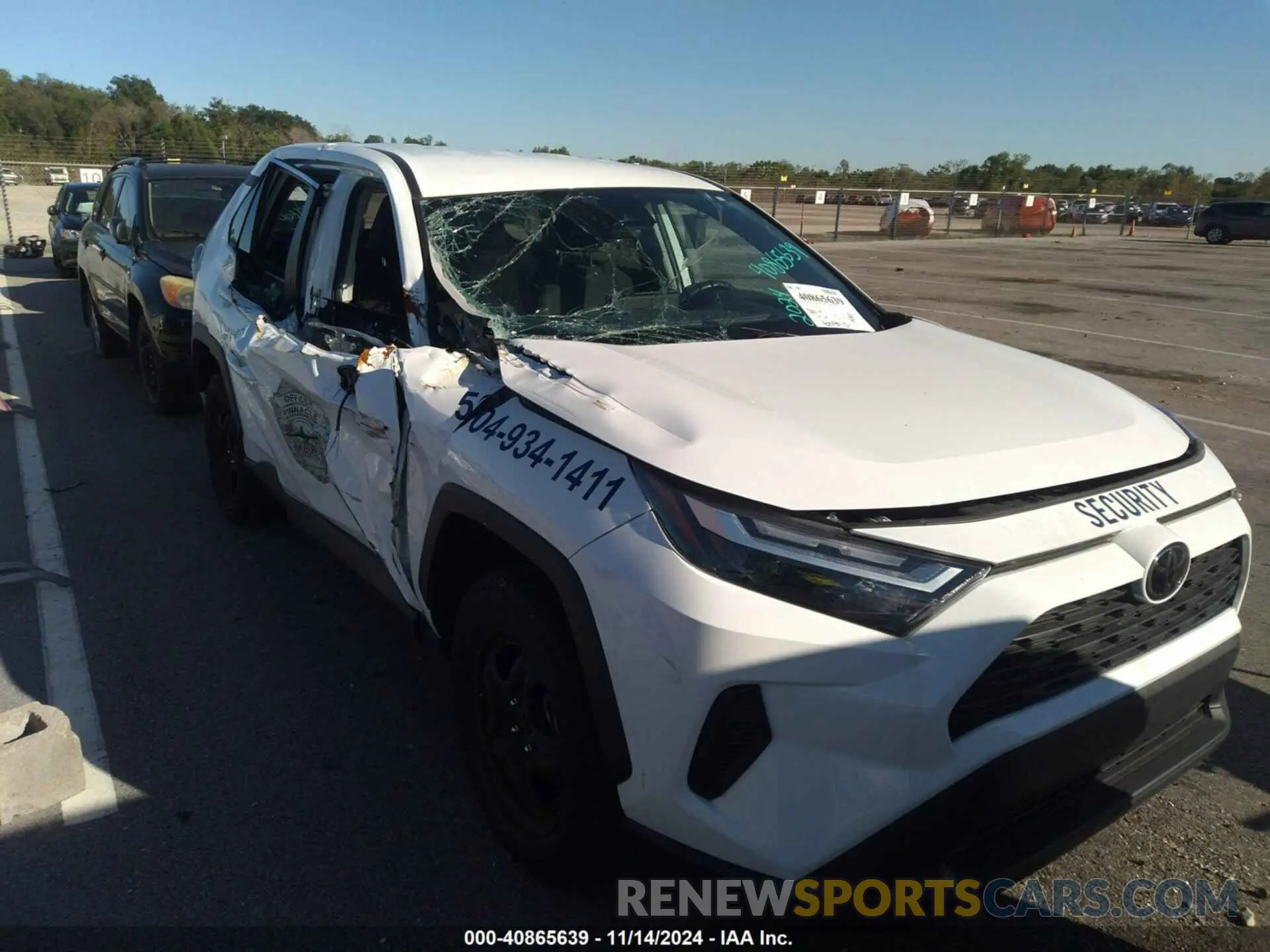 6 Photograph of a damaged car 2T3H1RFV9RC264318 TOYOTA RAV4 2024