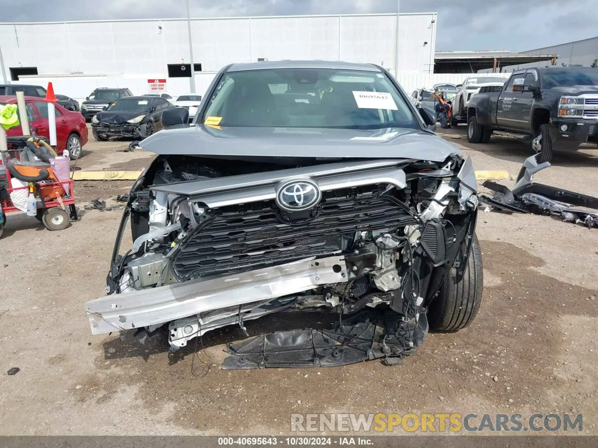 13 Photograph of a damaged car 2T3H1RFV9RW315699 TOYOTA RAV4 2024