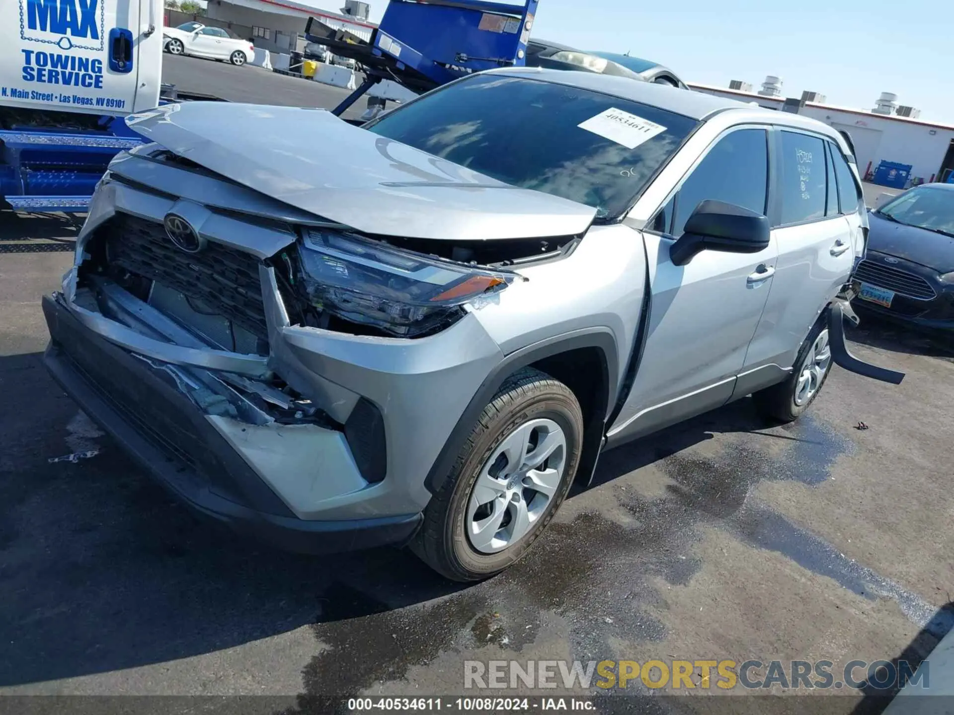 2 Photograph of a damaged car 2T3H1RFV9RW342224 TOYOTA RAV4 2024