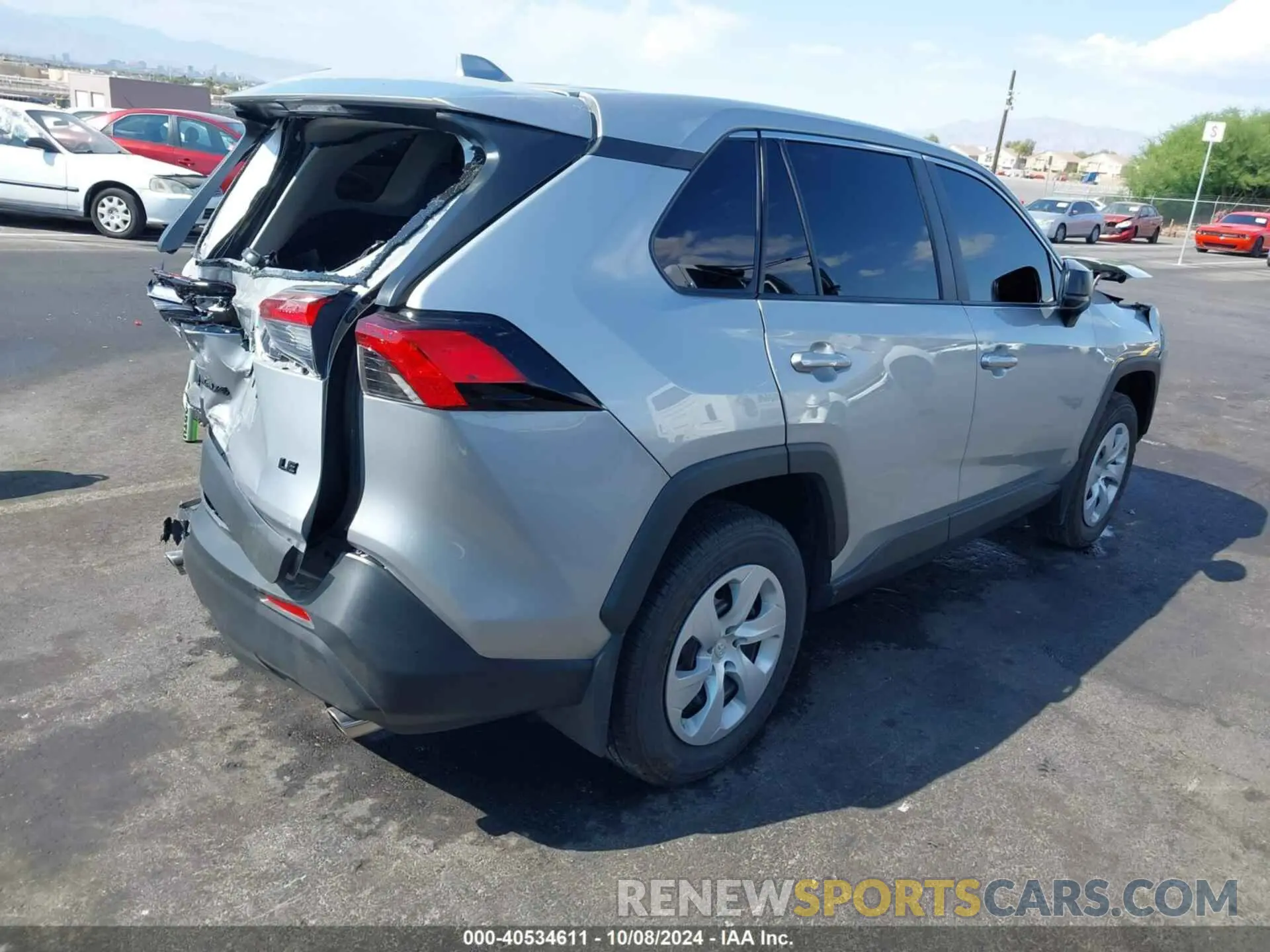4 Photograph of a damaged car 2T3H1RFV9RW342224 TOYOTA RAV4 2024