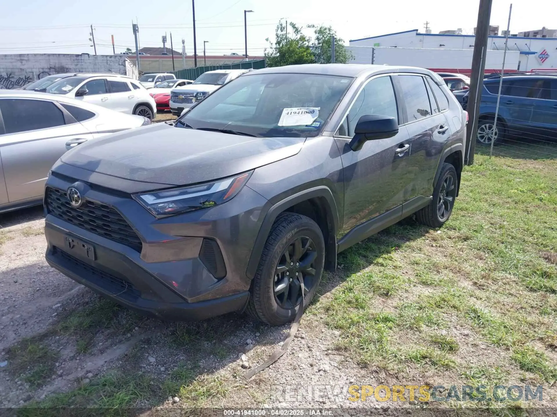 2 Photograph of a damaged car 2T3H1RFVXRC259872 TOYOTA RAV4 2024
