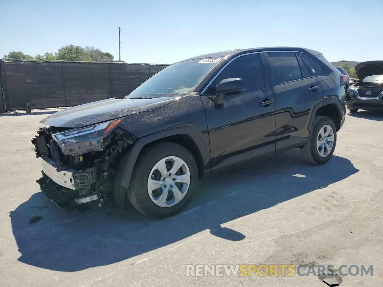 1 Photograph of a damaged car 2T3H1RFVXRC273612 TOYOTA RAV4 2024