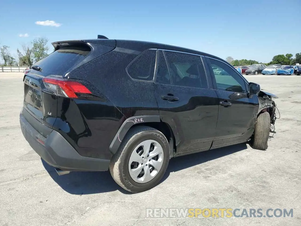 3 Photograph of a damaged car 2T3H1RFVXRC273612 TOYOTA RAV4 2024