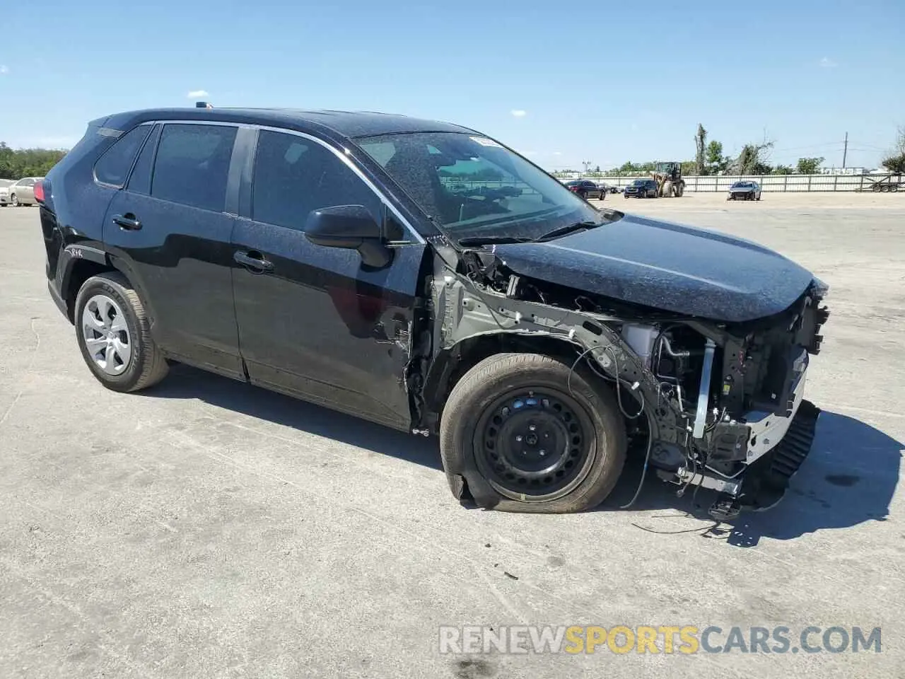 4 Photograph of a damaged car 2T3H1RFVXRC273612 TOYOTA RAV4 2024