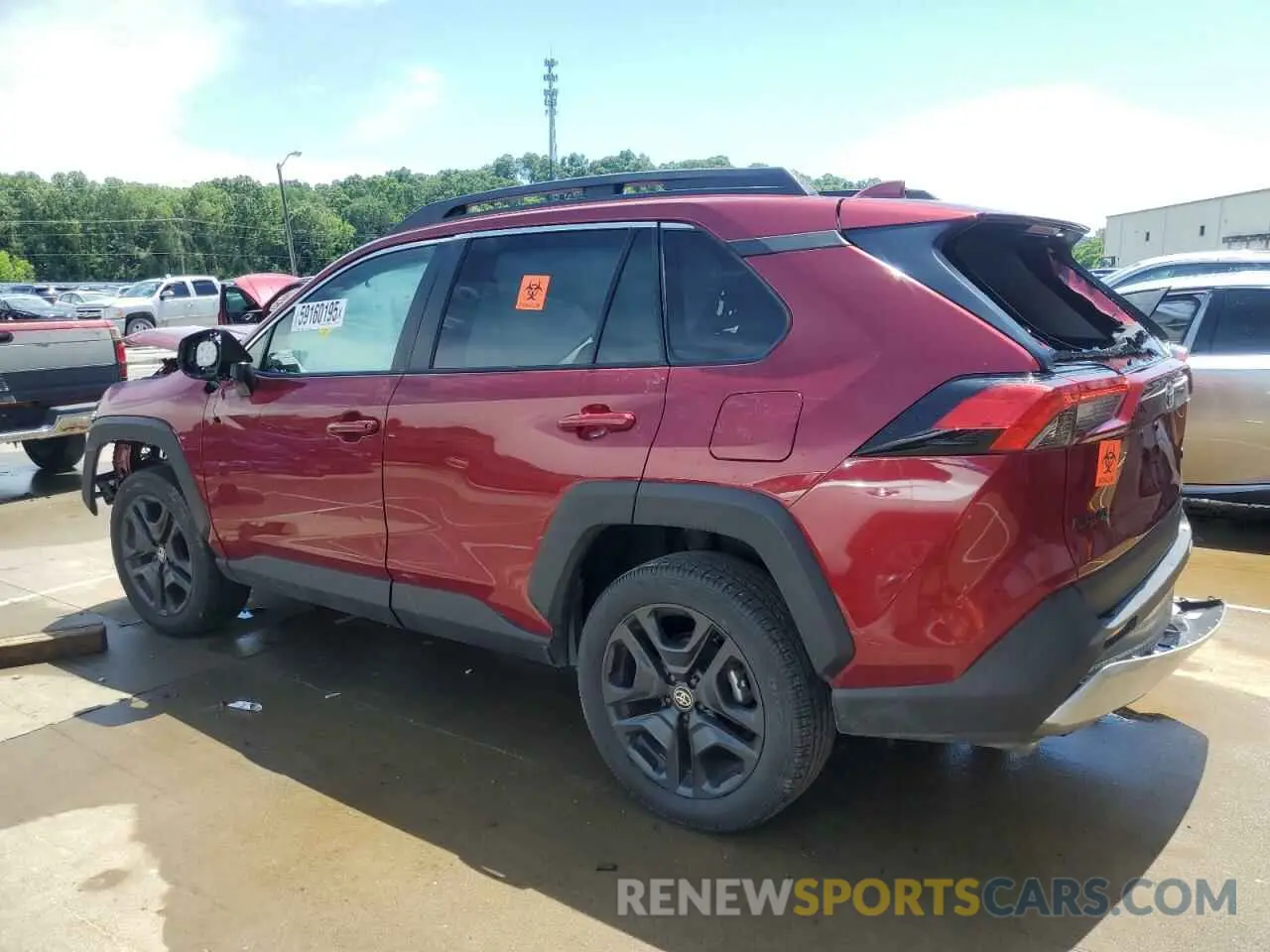 2 Photograph of a damaged car 2T3J1RFV0RW461264 TOYOTA RAV4 2024