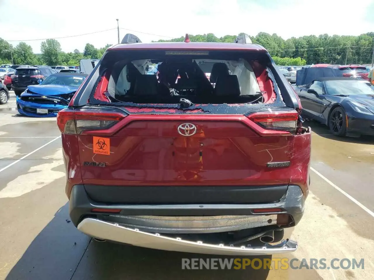 6 Photograph of a damaged car 2T3J1RFV0RW461264 TOYOTA RAV4 2024