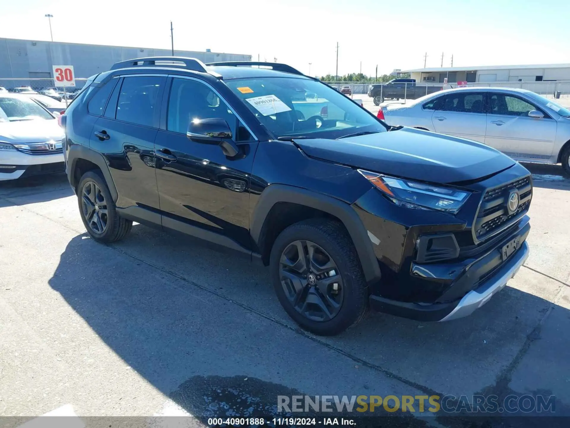1 Photograph of a damaged car 2T3J1RFV1RW421730 TOYOTA RAV4 2024