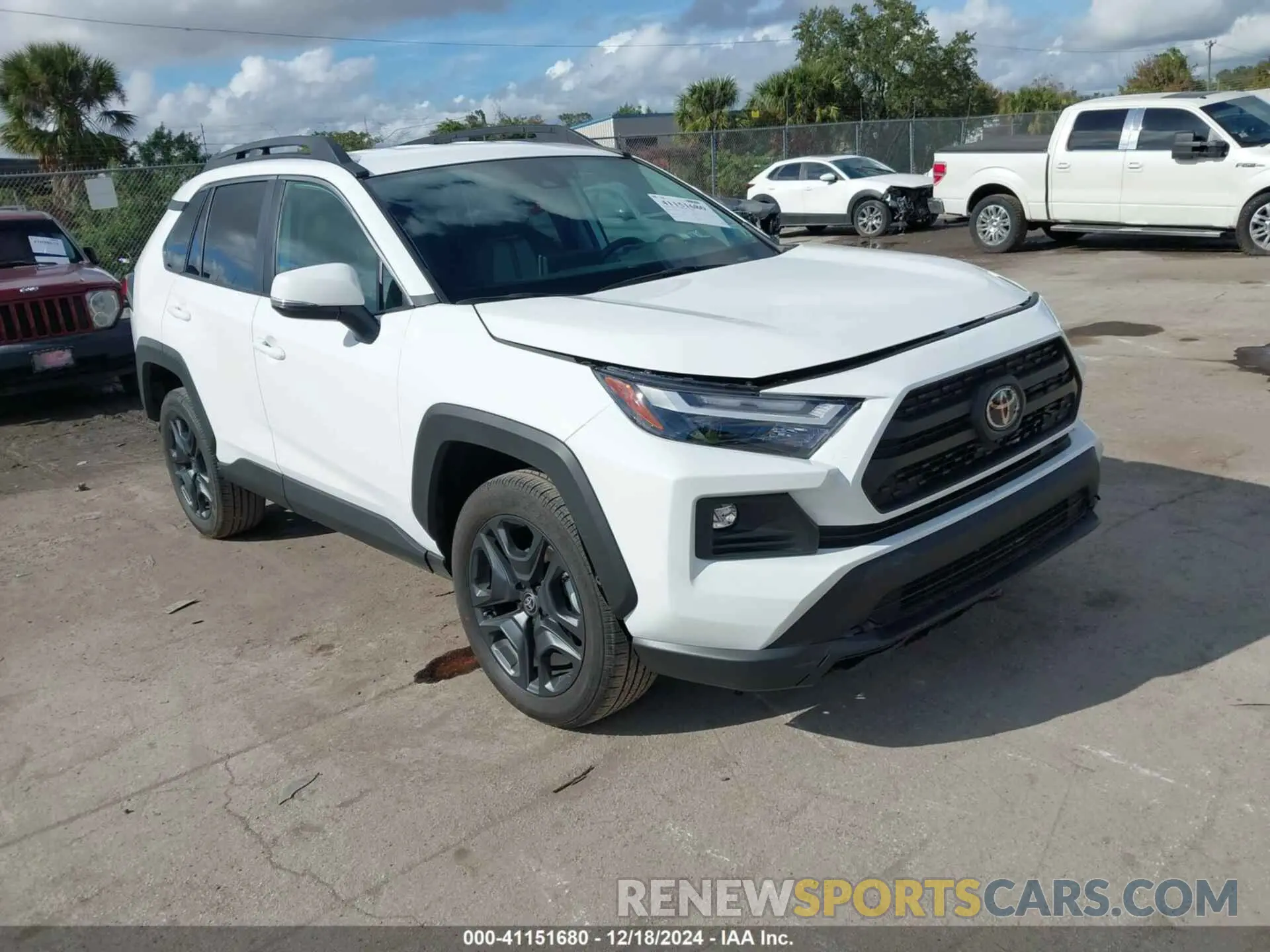 1 Photograph of a damaged car 2T3J1RFV1RW470698 TOYOTA RAV4 2024