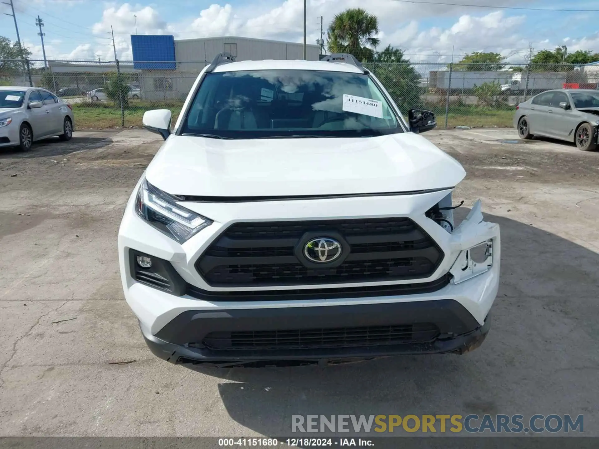 12 Photograph of a damaged car 2T3J1RFV1RW470698 TOYOTA RAV4 2024