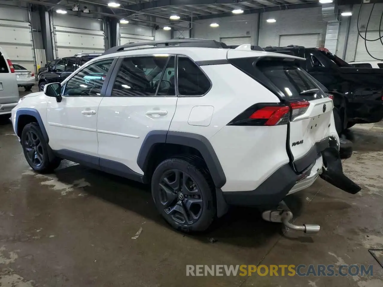 2 Photograph of a damaged car 2T3J1RFV2RW411370 TOYOTA RAV4 2024