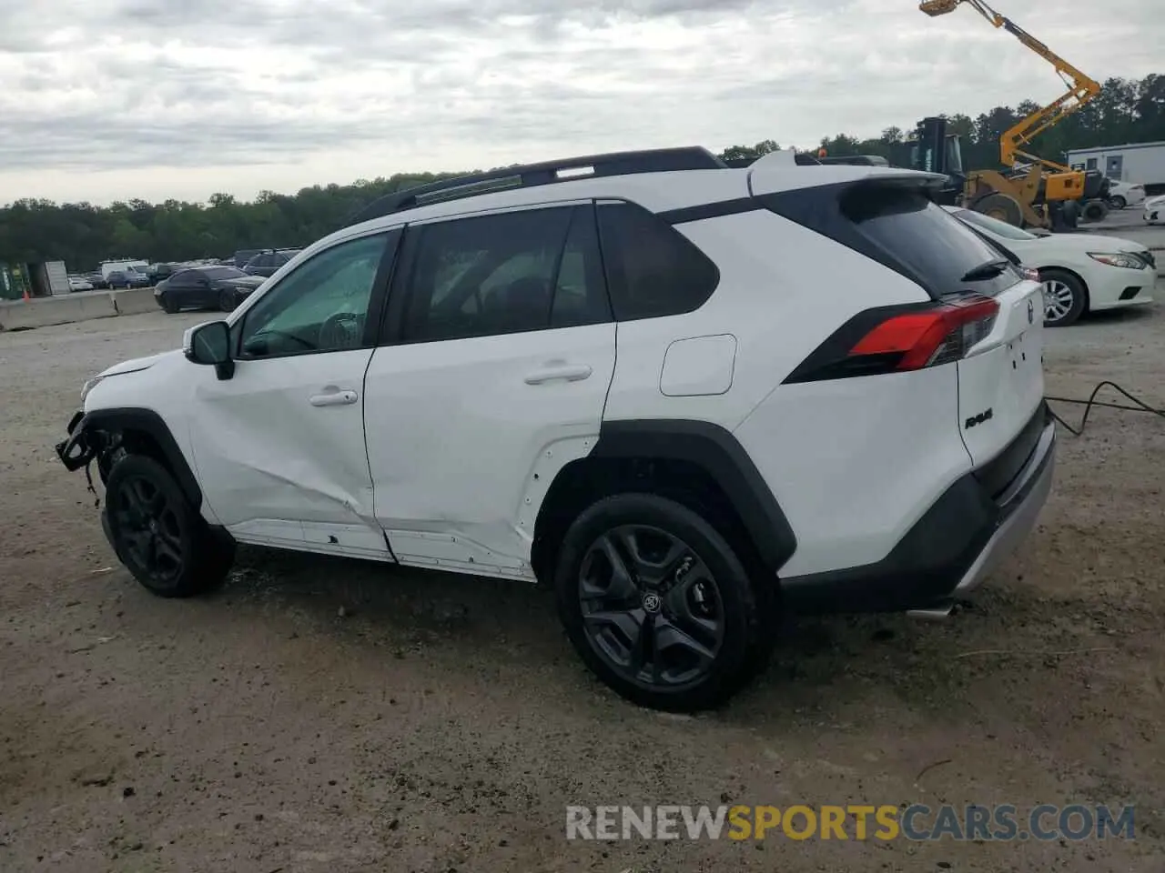 2 Photograph of a damaged car 2T3J1RFV3RW473781 TOYOTA RAV4 2024