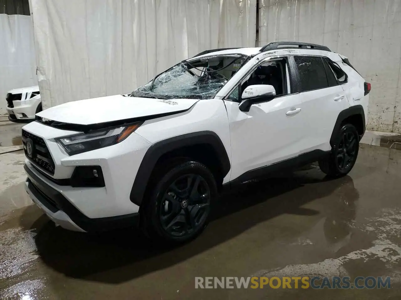 1 Photograph of a damaged car 2T3J1RFV5RW465715 TOYOTA RAV4 2024