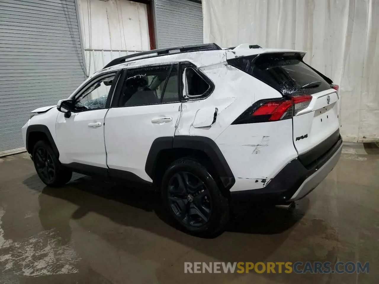 2 Photograph of a damaged car 2T3J1RFV5RW465715 TOYOTA RAV4 2024