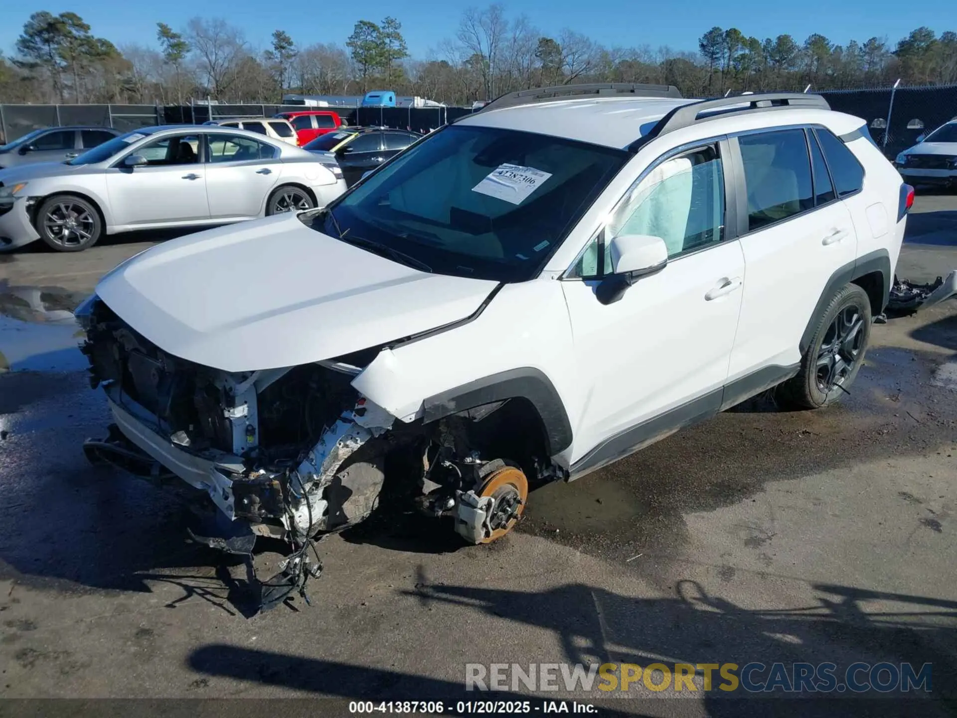 2 Photograph of a damaged car 2T3J1RFV5RW476830 TOYOTA RAV4 2024