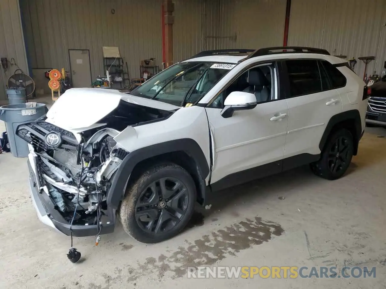 1 Photograph of a damaged car 2T3J1RFV6RW415874 TOYOTA RAV4 2024