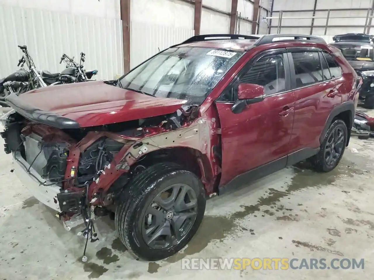 1 Photograph of a damaged car 2T3J1RFV6RW426051 TOYOTA RAV4 2024