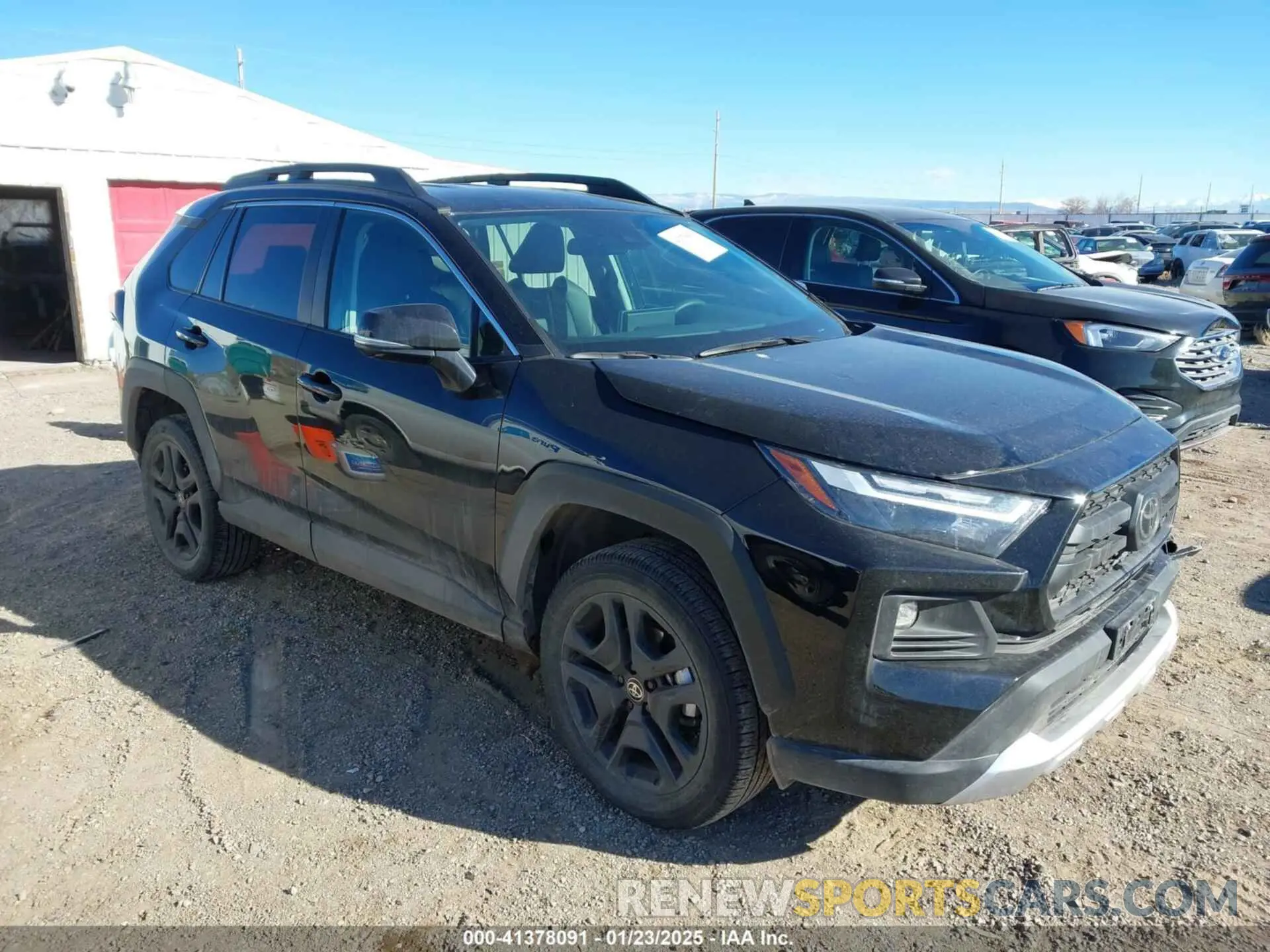 1 Photograph of a damaged car 2T3J1RFV8RW470004 TOYOTA RAV4 2024