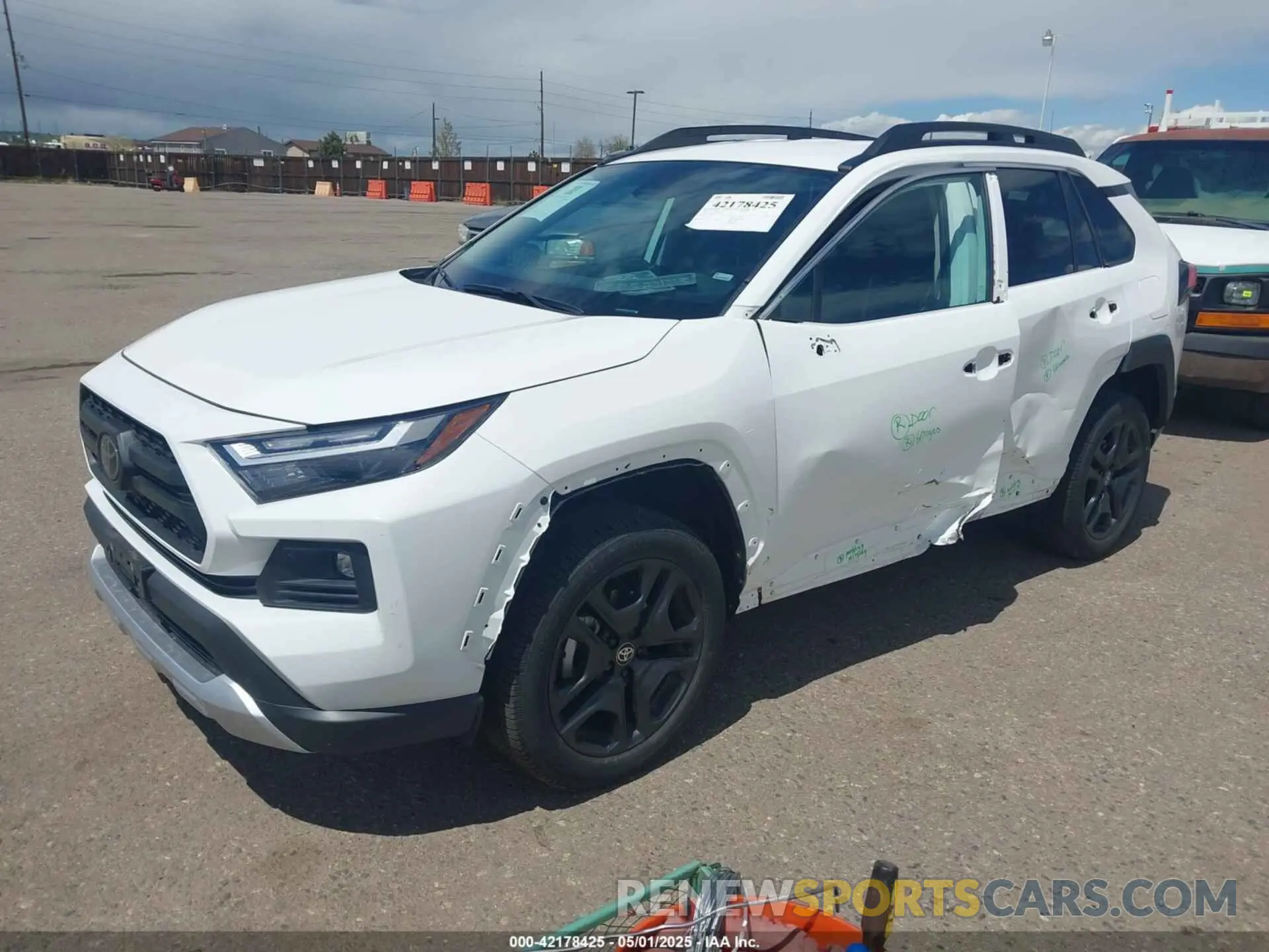 2 Photograph of a damaged car 2T3J1RFV8RW472982 TOYOTA RAV4 2024