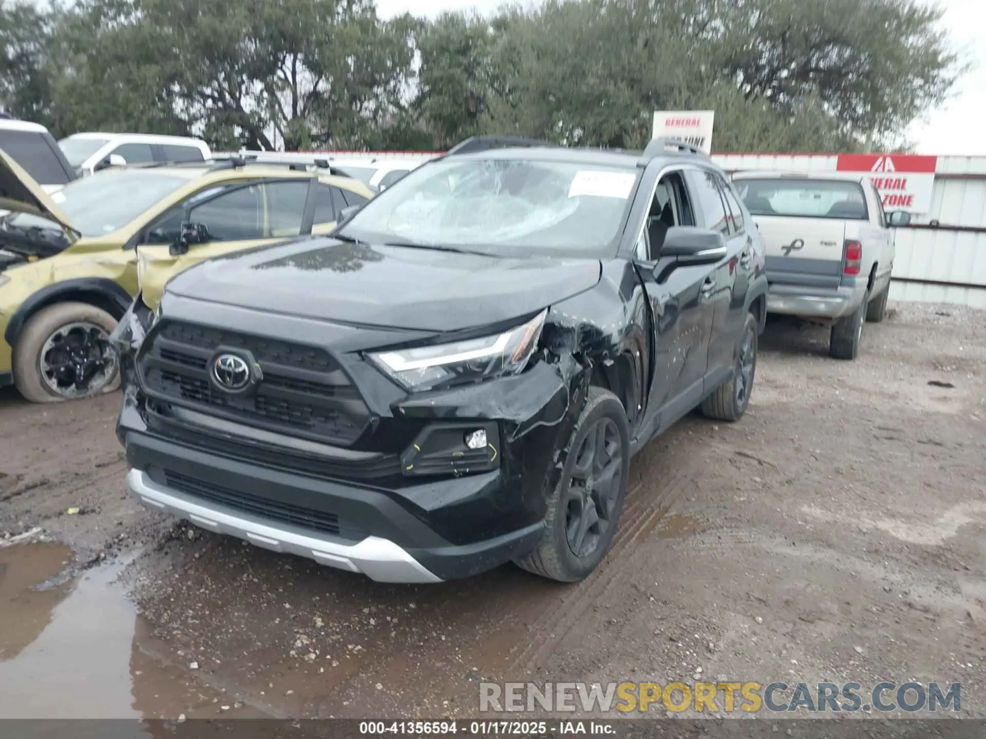 2 Photograph of a damaged car 2T3J1RFV9RW459237 TOYOTA RAV4 2024