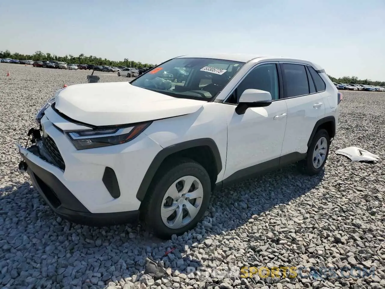 1 Photograph of a damaged car 2T3K1RFV0RC286309 TOYOTA RAV4 2024