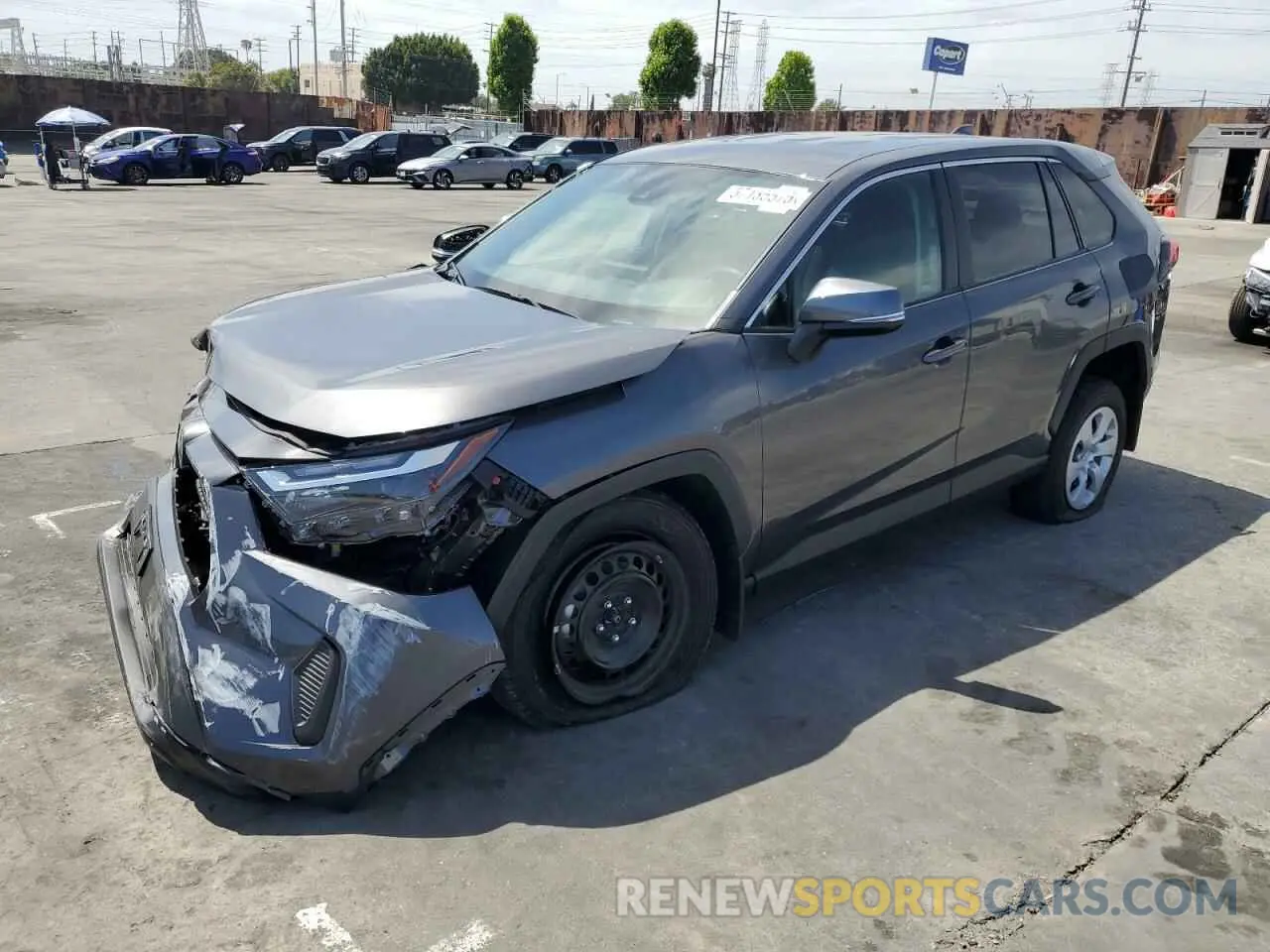 1 Photograph of a damaged car 2T3K1RFV0RW329304 TOYOTA RAV4 2024