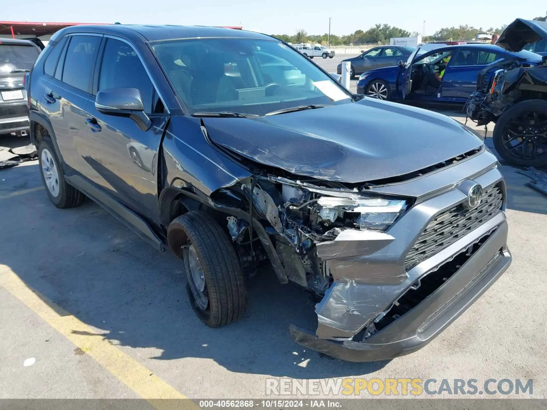 1 Photograph of a damaged car 2T3K1RFV1RC277098 TOYOTA RAV4 2024
