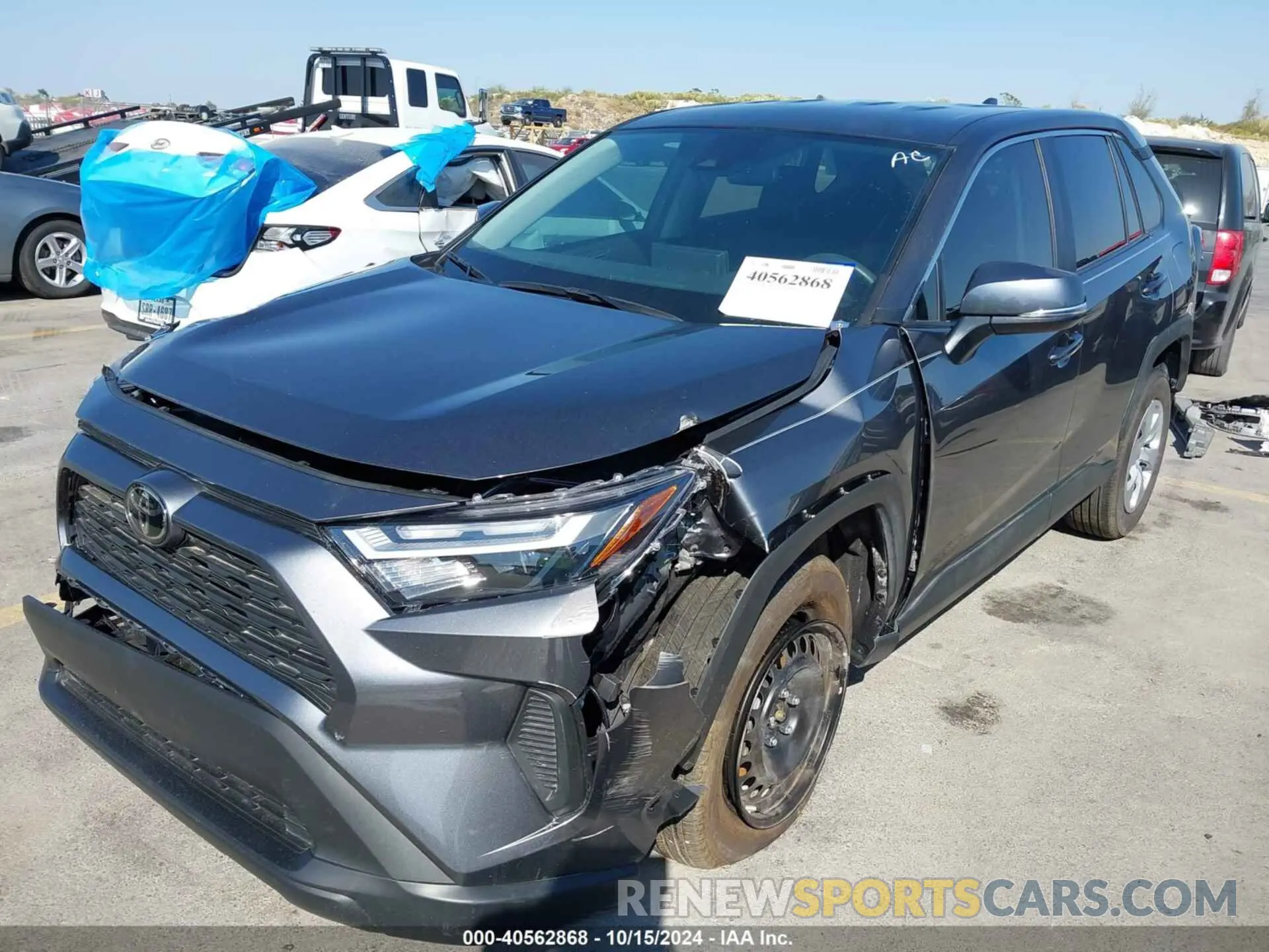 2 Photograph of a damaged car 2T3K1RFV1RC277098 TOYOTA RAV4 2024