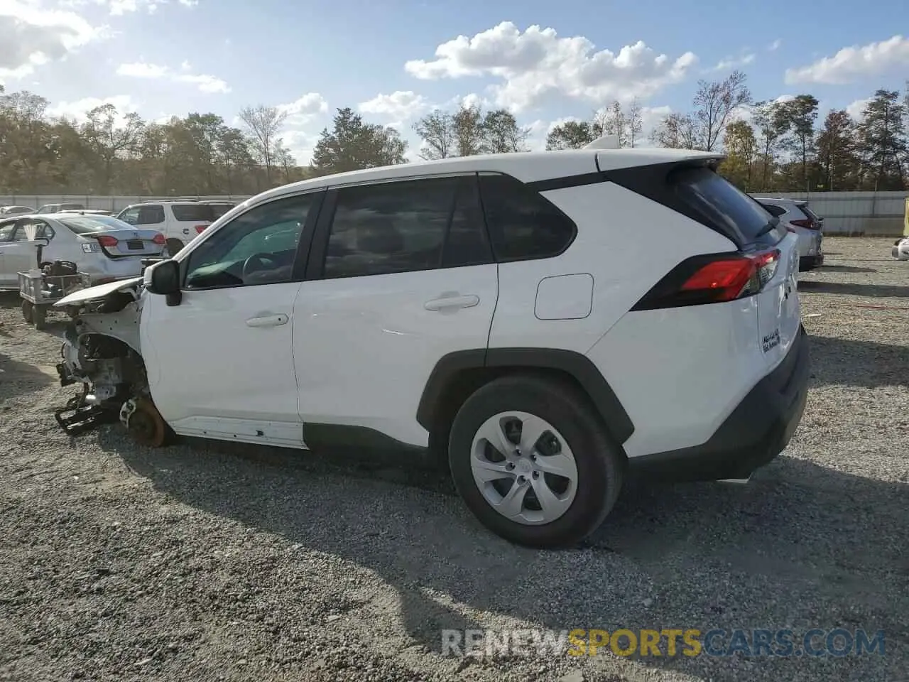 2 Photograph of a damaged car 2T3K1RFV1RW324063 TOYOTA RAV4 2024