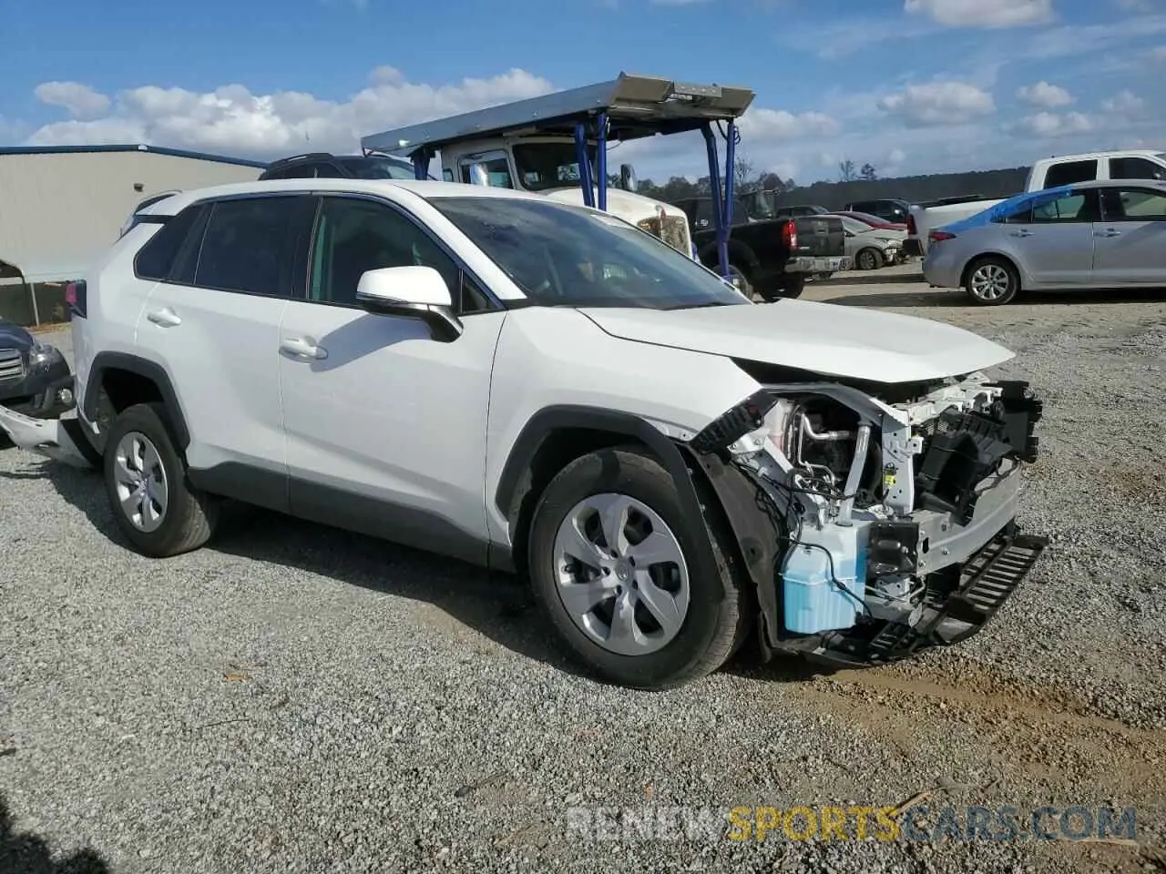 4 Photograph of a damaged car 2T3K1RFV1RW324063 TOYOTA RAV4 2024