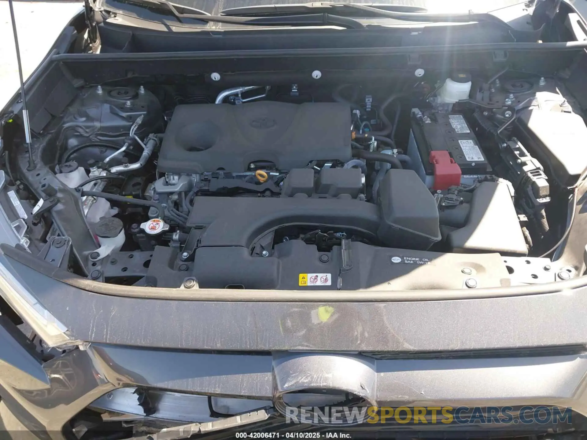 10 Photograph of a damaged car 2T3K1RFV2RW342491 TOYOTA RAV4 2024