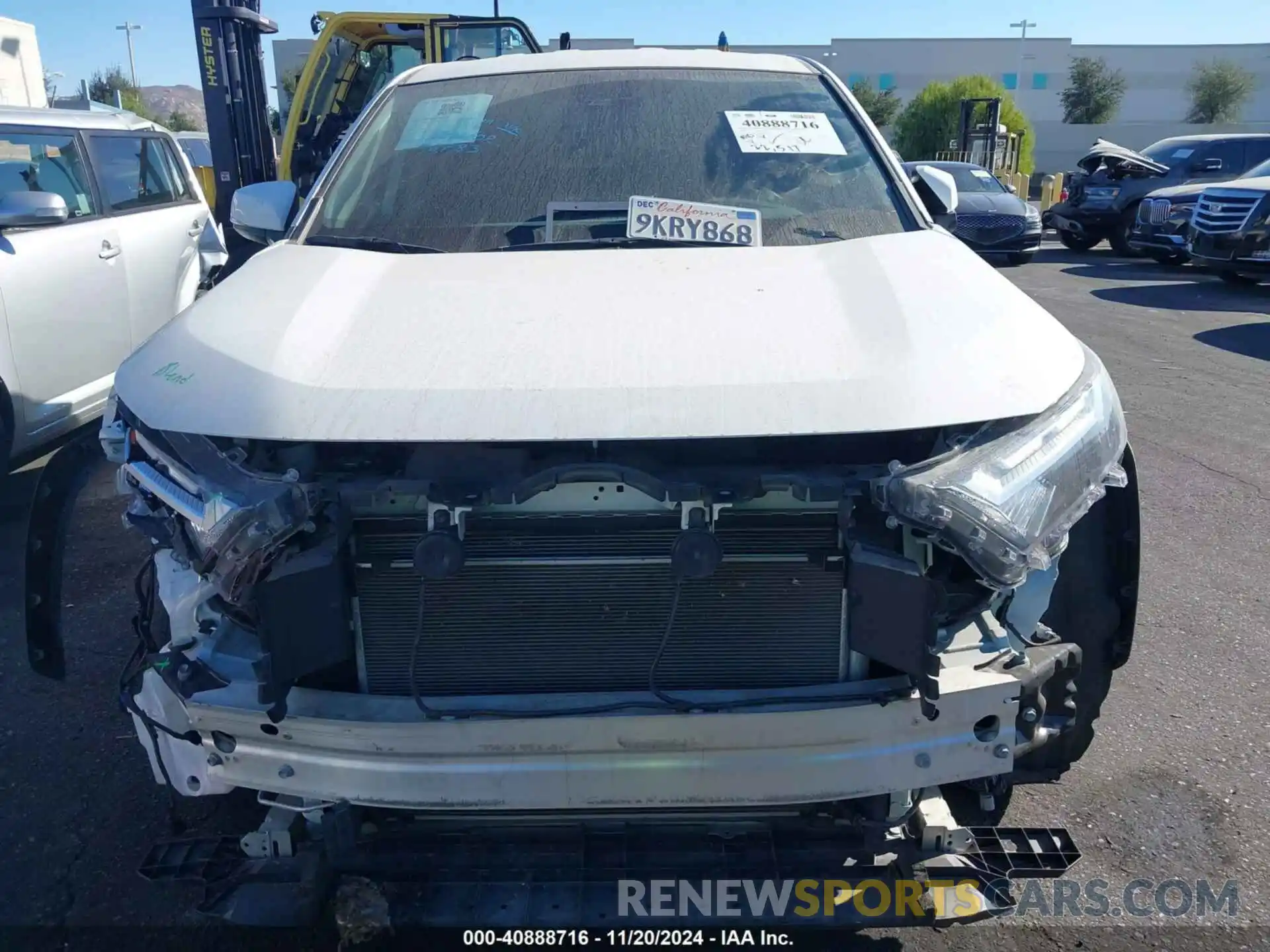 13 Photograph of a damaged car 2T3K1RFV4RW309055 TOYOTA RAV4 2024