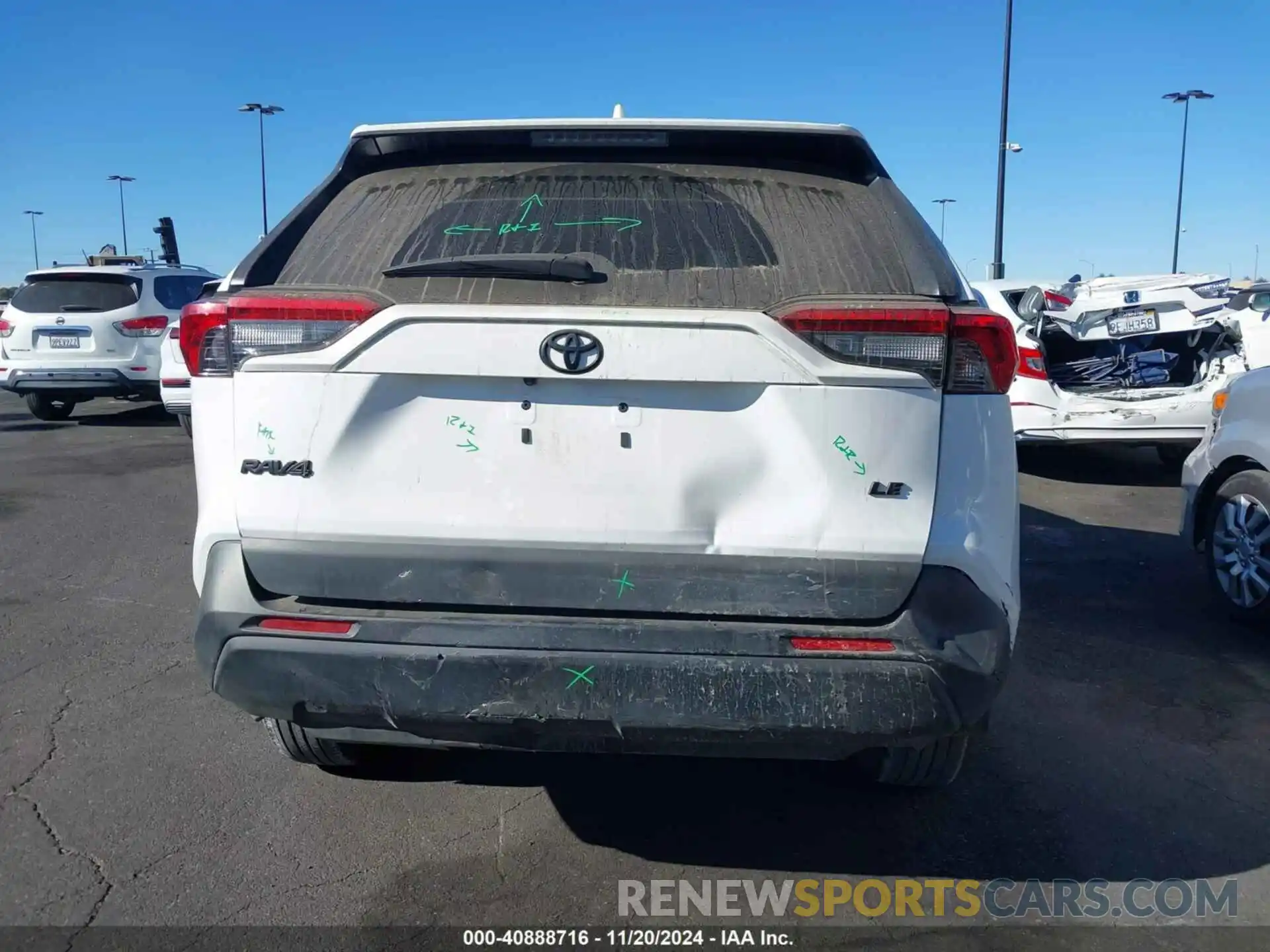 17 Photograph of a damaged car 2T3K1RFV4RW309055 TOYOTA RAV4 2024