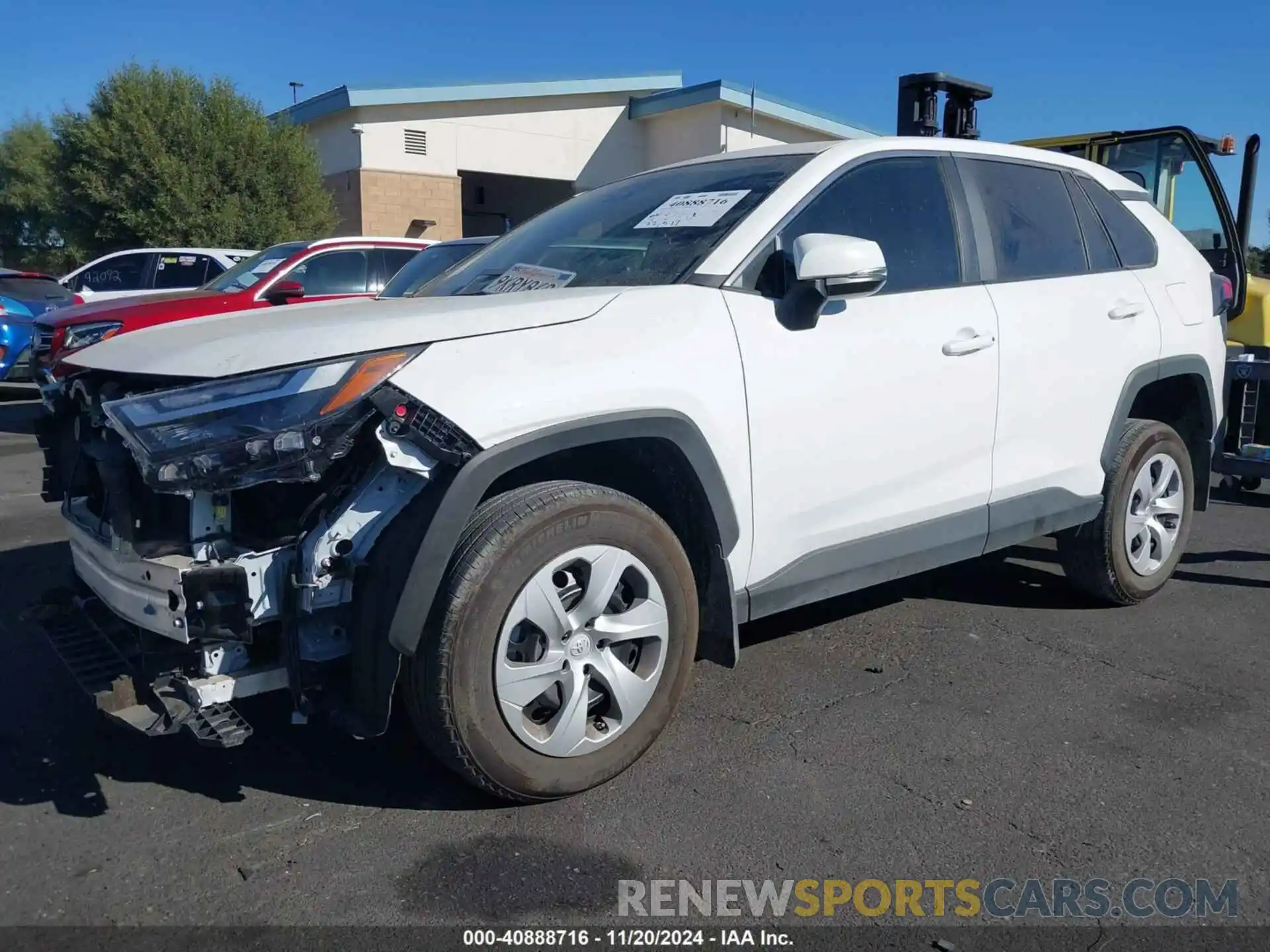 2 Photograph of a damaged car 2T3K1RFV4RW309055 TOYOTA RAV4 2024