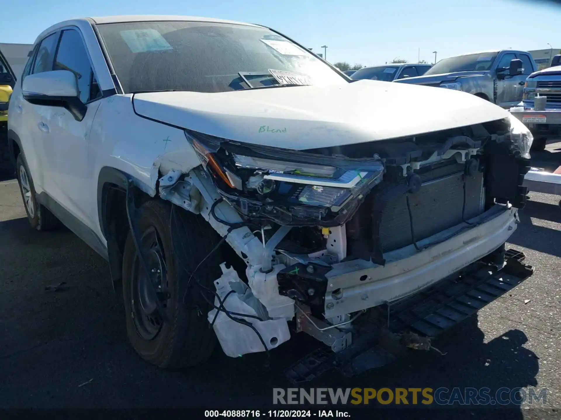 6 Photograph of a damaged car 2T3K1RFV4RW309055 TOYOTA RAV4 2024