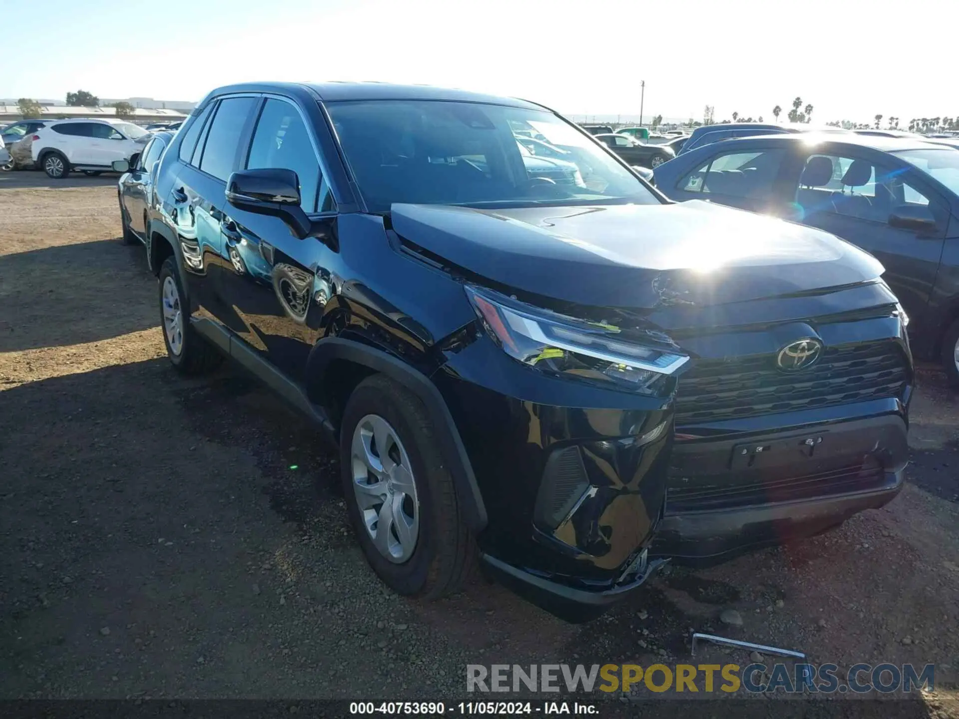 1 Photograph of a damaged car 2T3K1RFV4RW357719 TOYOTA RAV4 2024