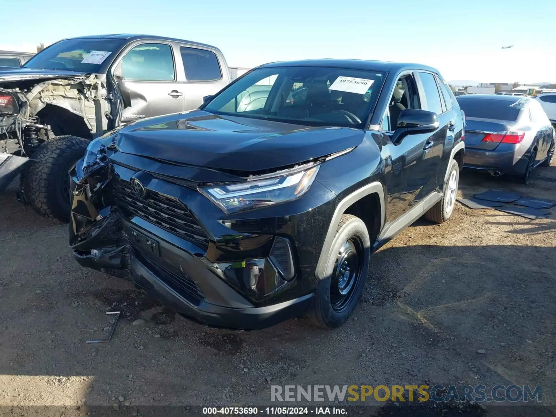 2 Photograph of a damaged car 2T3K1RFV4RW357719 TOYOTA RAV4 2024