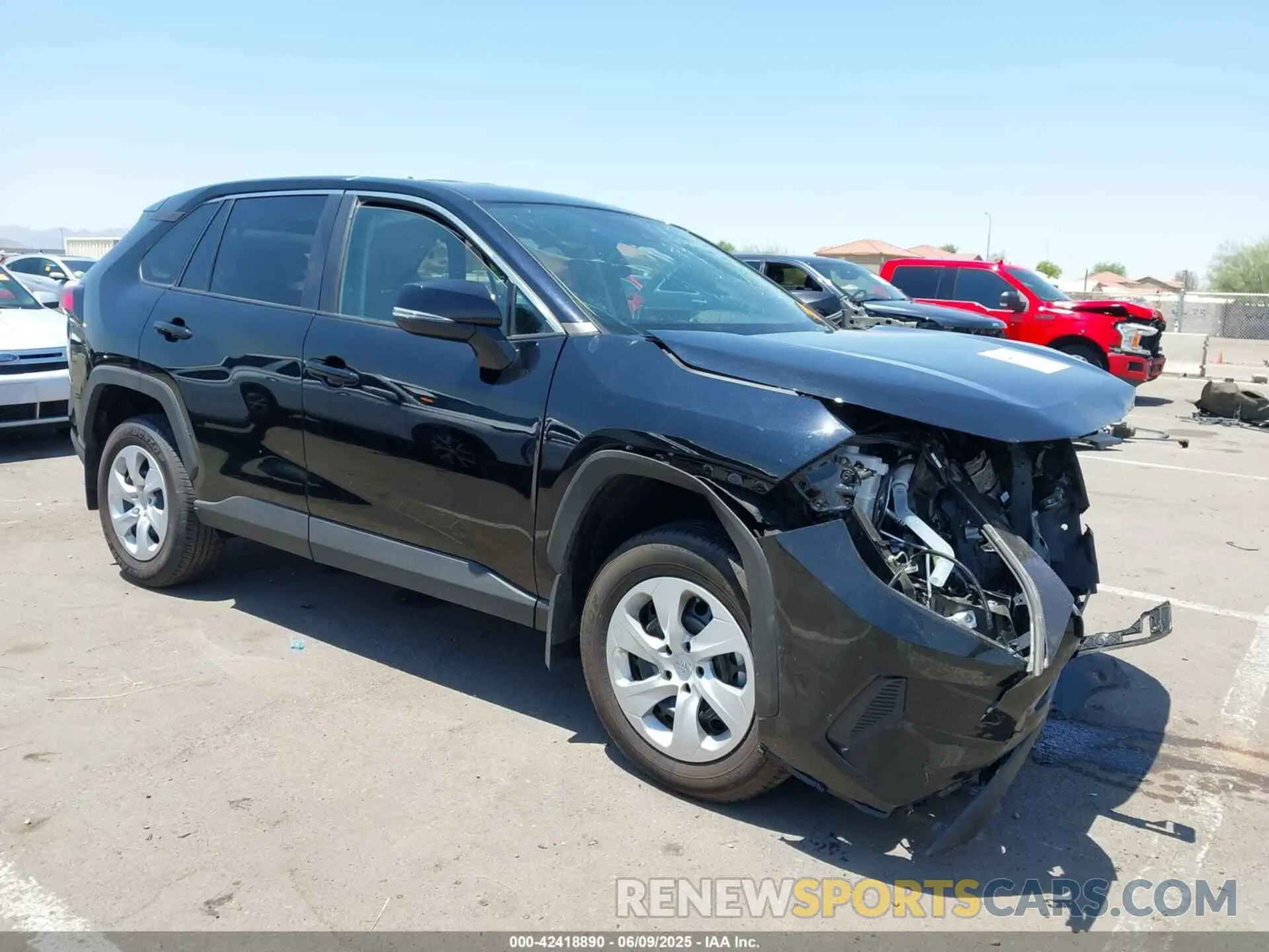 1 Photograph of a damaged car 2T3K1RFV5RC297063 TOYOTA RAV4 2024
