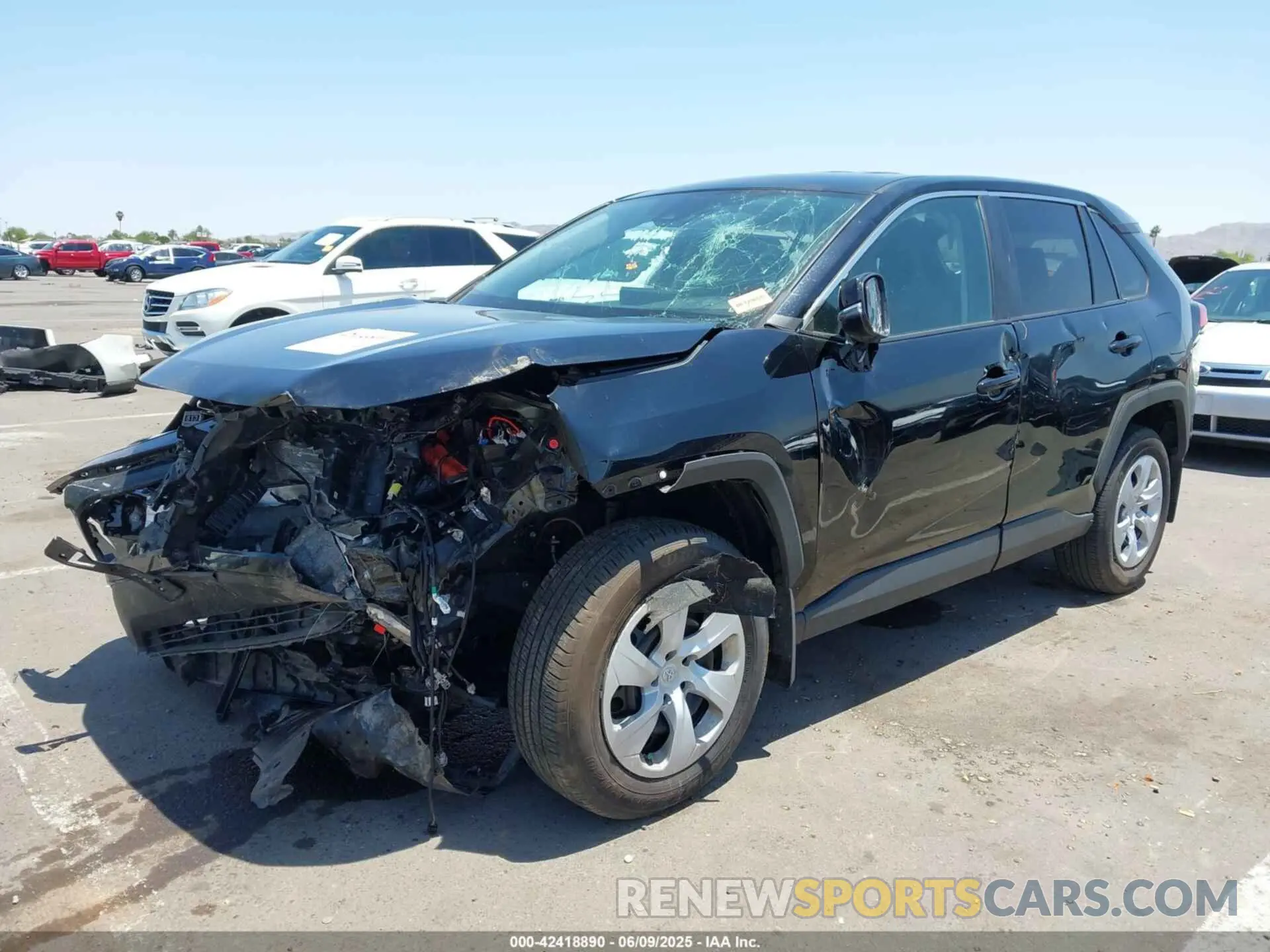 2 Photograph of a damaged car 2T3K1RFV5RC297063 TOYOTA RAV4 2024