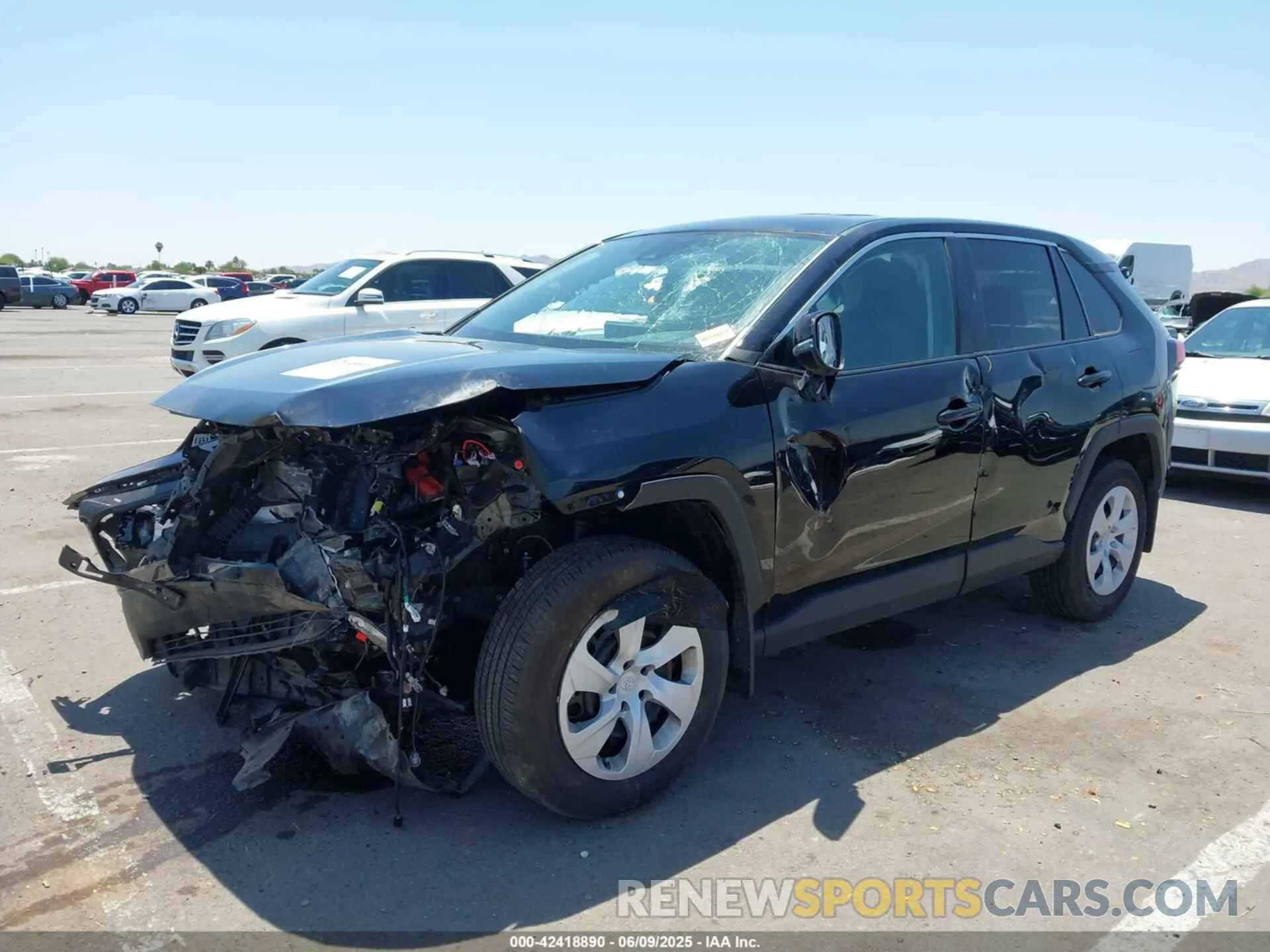 6 Photograph of a damaged car 2T3K1RFV5RC297063 TOYOTA RAV4 2024