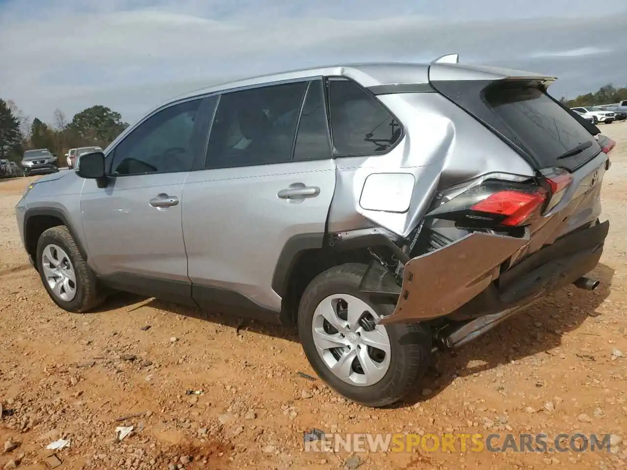 2 Photograph of a damaged car 2T3K1RFV8RC288969 TOYOTA RAV4 2024