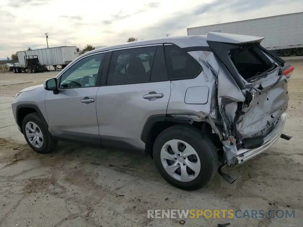 2 Photograph of a damaged car 2T3K1RFV8RC289507 TOYOTA RAV4 2024