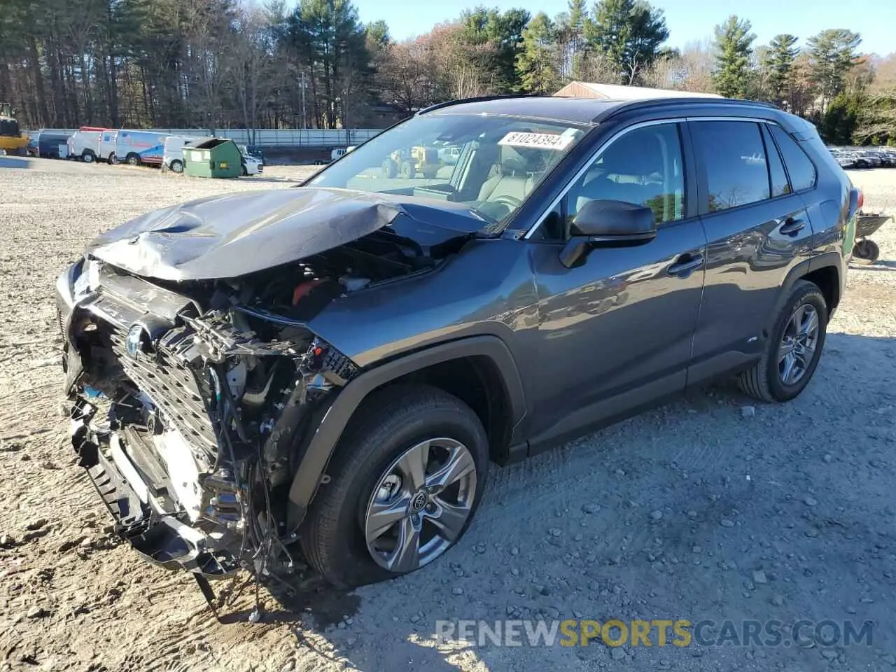 1 Photograph of a damaged car 2T3LWRFV2RW240968 TOYOTA RAV4 2024