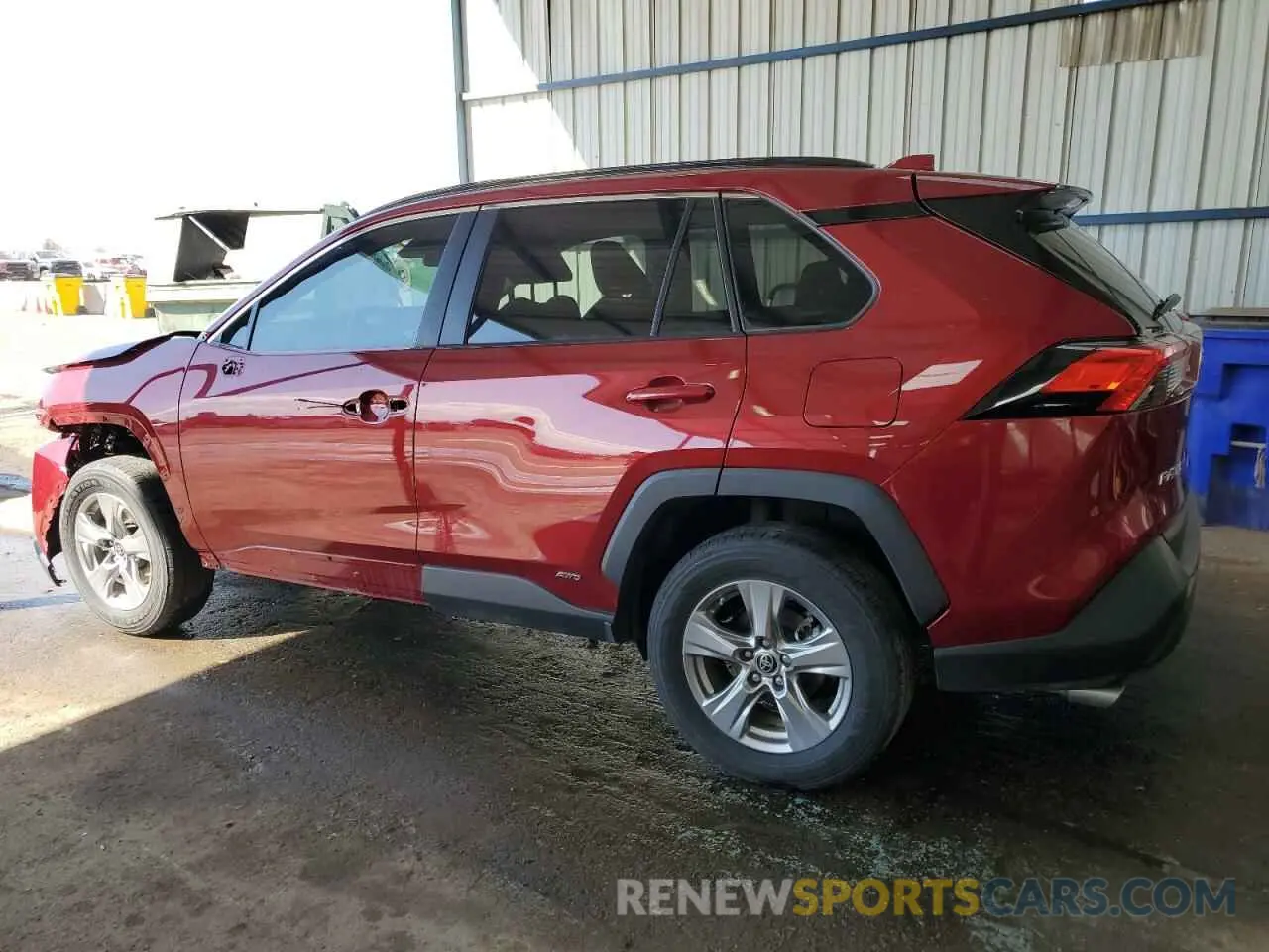 2 Photograph of a damaged car 2T3LWRFV7RW209635 TOYOTA RAV4 2024