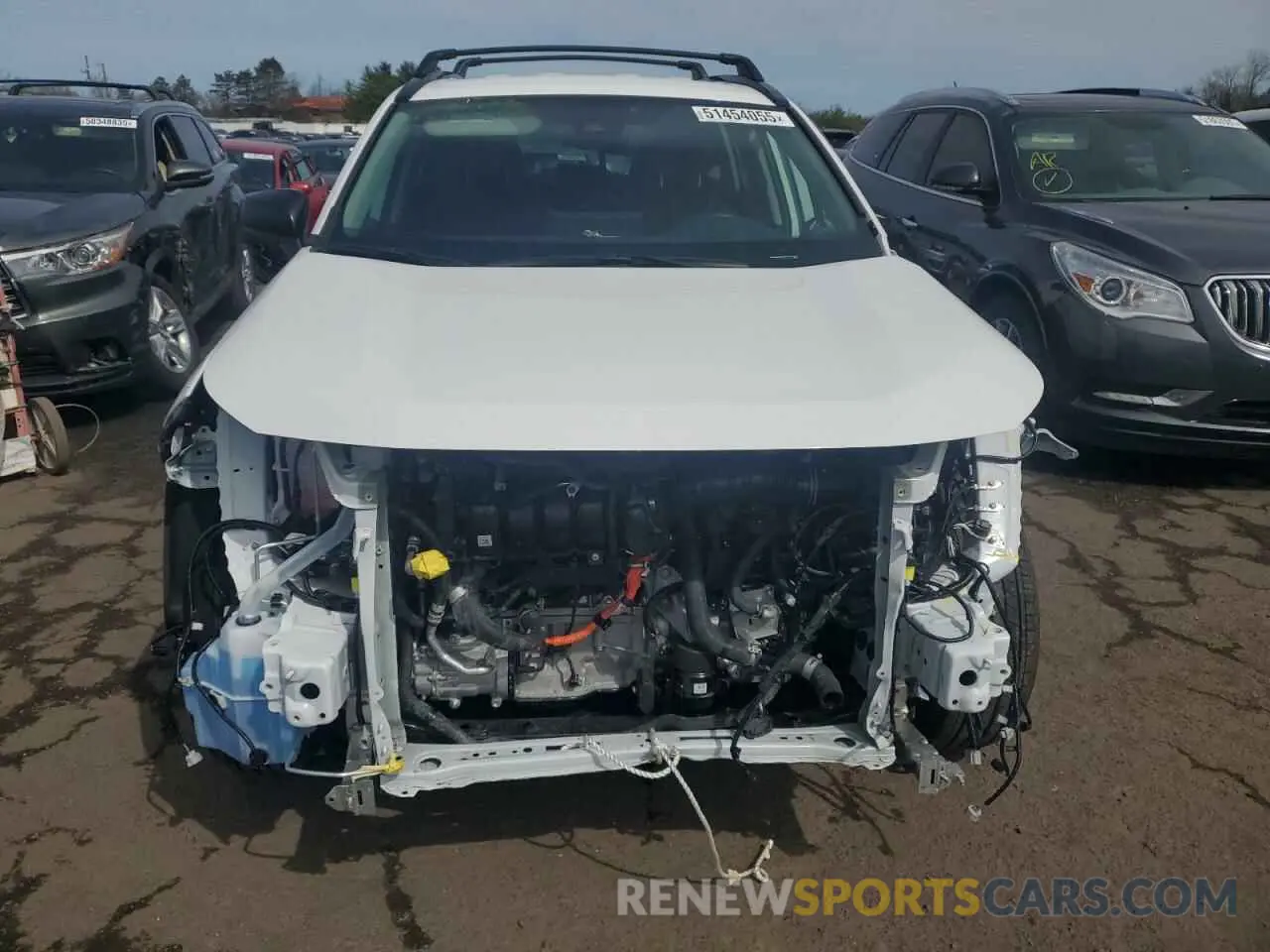 5 Photograph of a damaged car 2T3LWRFV7RW251108 TOYOTA RAV4 2024