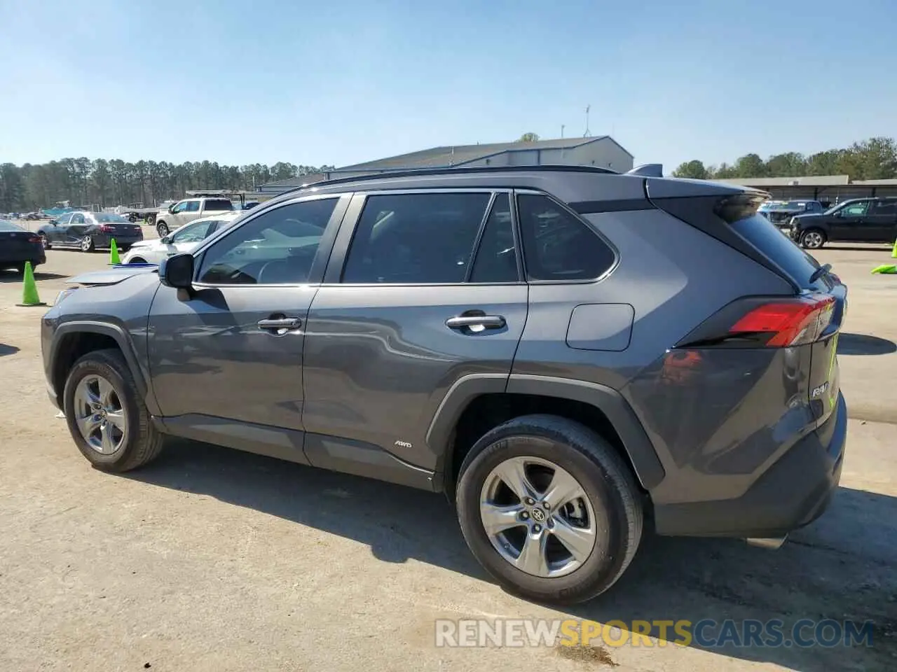 2 Photograph of a damaged car 2T3LWRFV8RW202757 TOYOTA RAV4 2024