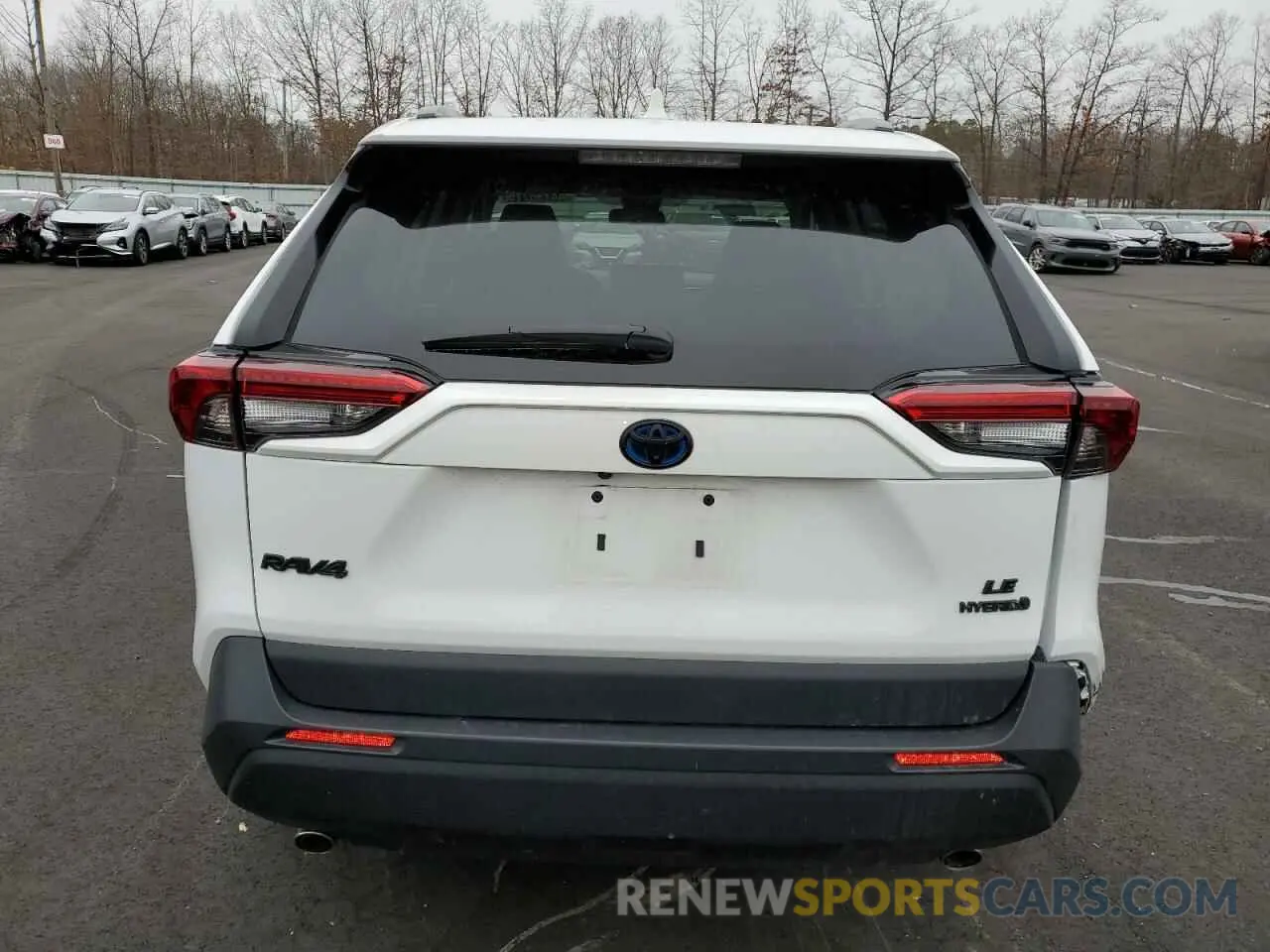 6 Photograph of a damaged car 2T3LWRFVXRW210570 TOYOTA RAV4 2024