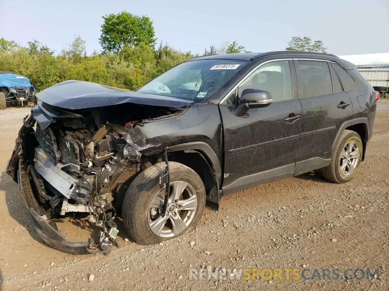 1 Photograph of a damaged car 2T3MWRFV0RW193539 TOYOTA RAV4 2024