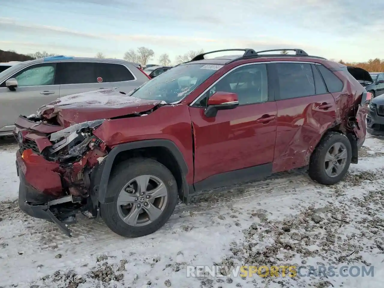 1 Photograph of a damaged car 2T3MWRFV3RW200497 TOYOTA RAV4 2024