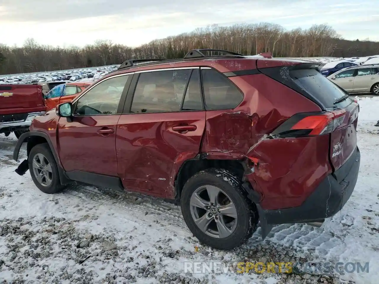 2 Photograph of a damaged car 2T3MWRFV3RW200497 TOYOTA RAV4 2024