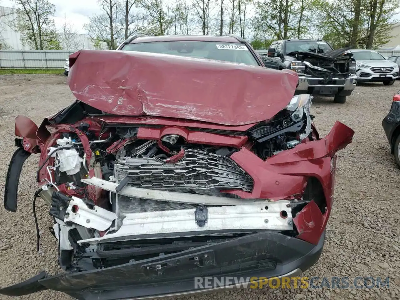 5 Photograph of a damaged car 2T3N1RFV0RW413488 TOYOTA RAV4 2024